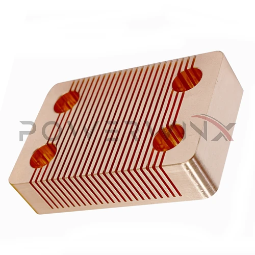 CNC Machined Copper Heat Sink